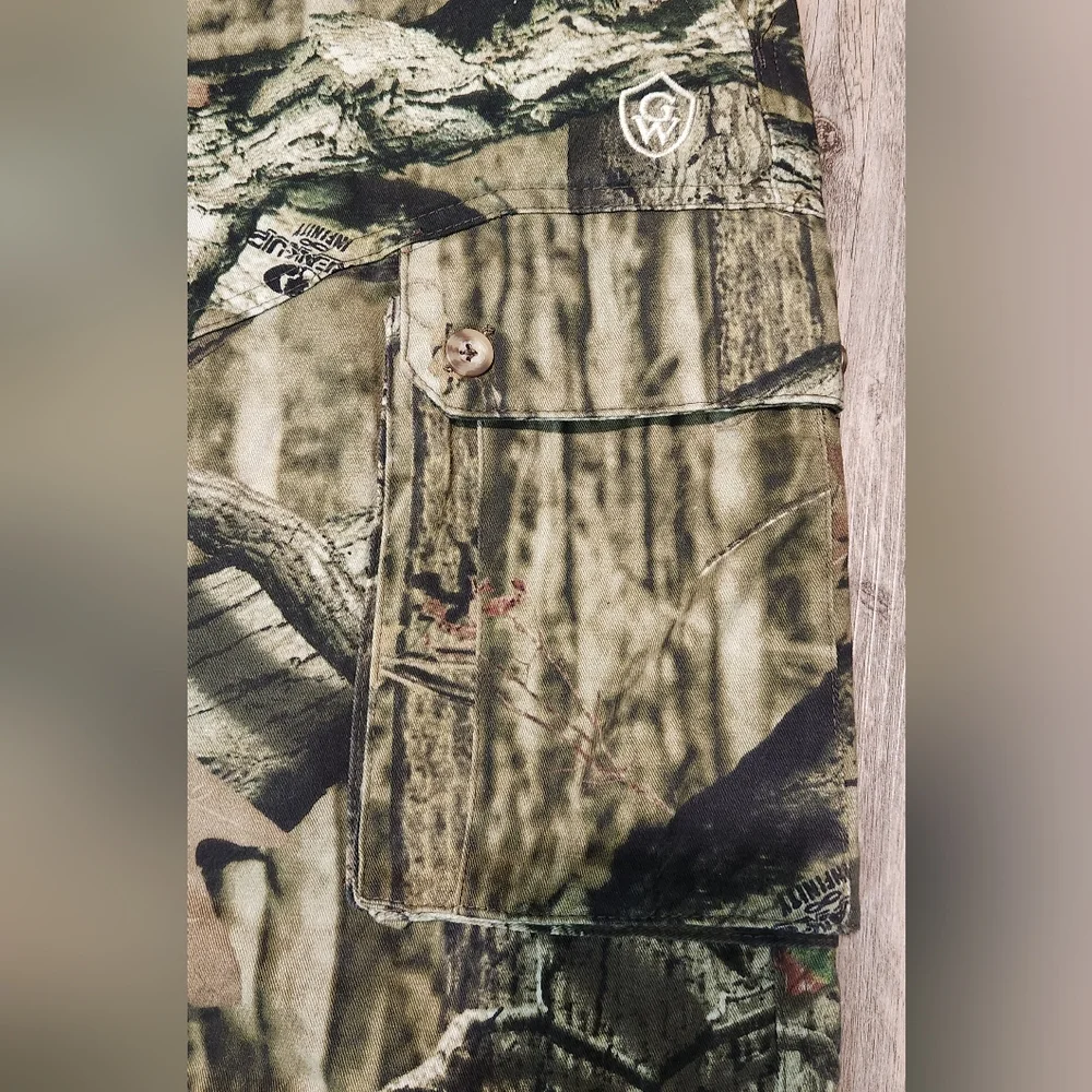 Game Winner Pants Realtree Camo Hunting cargo double-knee adjustable‎ 2XL
